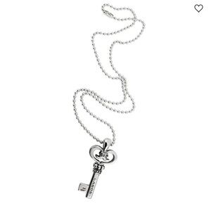 LAGOS Silver Key Charm Necklace
